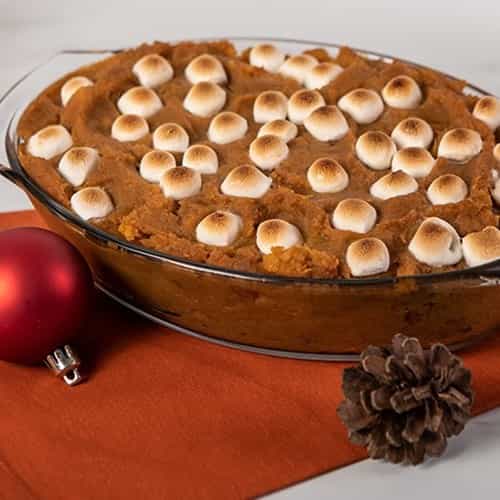 Sweet Potato Casserole with Marshmallows